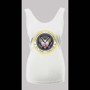 Presidents Are Temporary Shaolin Clan Is Forever Color Seal New York Rap Ladies Tank Top