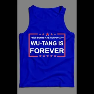 Presidents Are Temporary Shaolin Clan Is Forever New York Rap Men's Tank Top