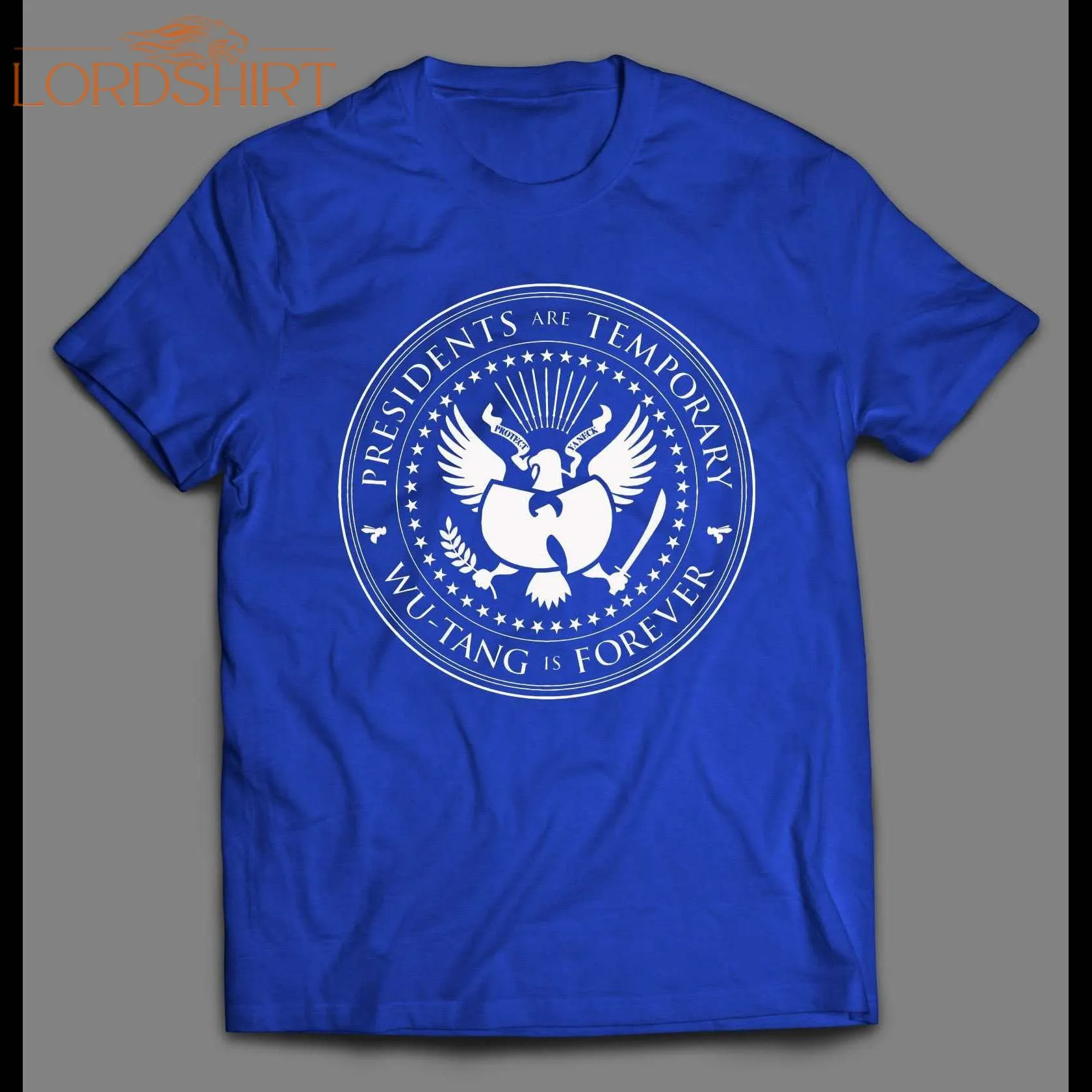 Presidents Are Temporary Shaolin Is Forever Seal Rap Shirt