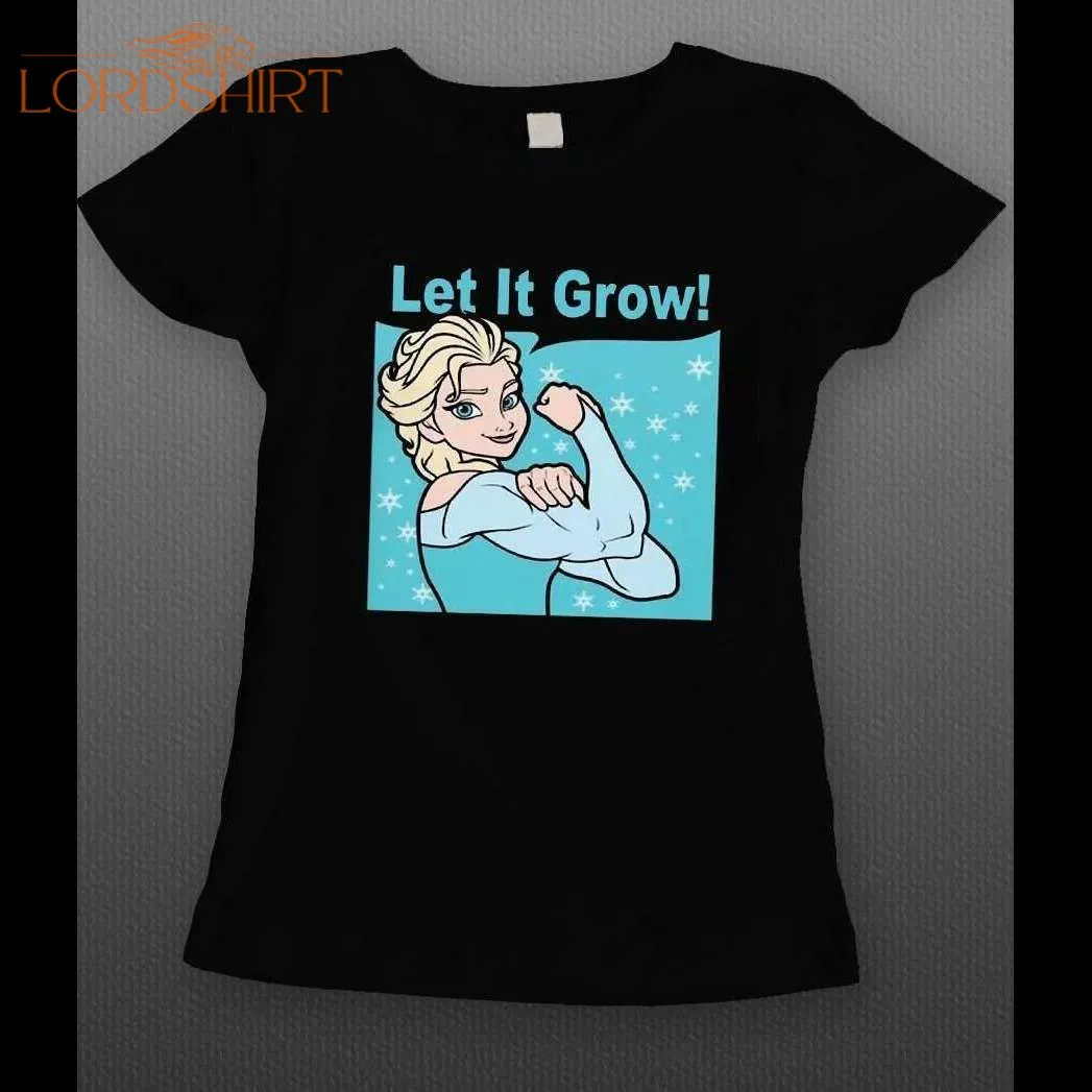 Princess Parody Let It Grow Ladies Work Out Shirt