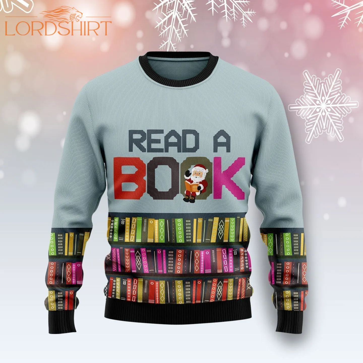 Read A Book Ugly Christmas Sweater