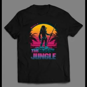 Retro Style Predator Welcome To The Jungle Shirt