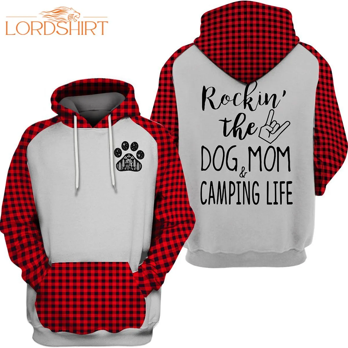 Rockin' The Dog Mom 3d All Over Print