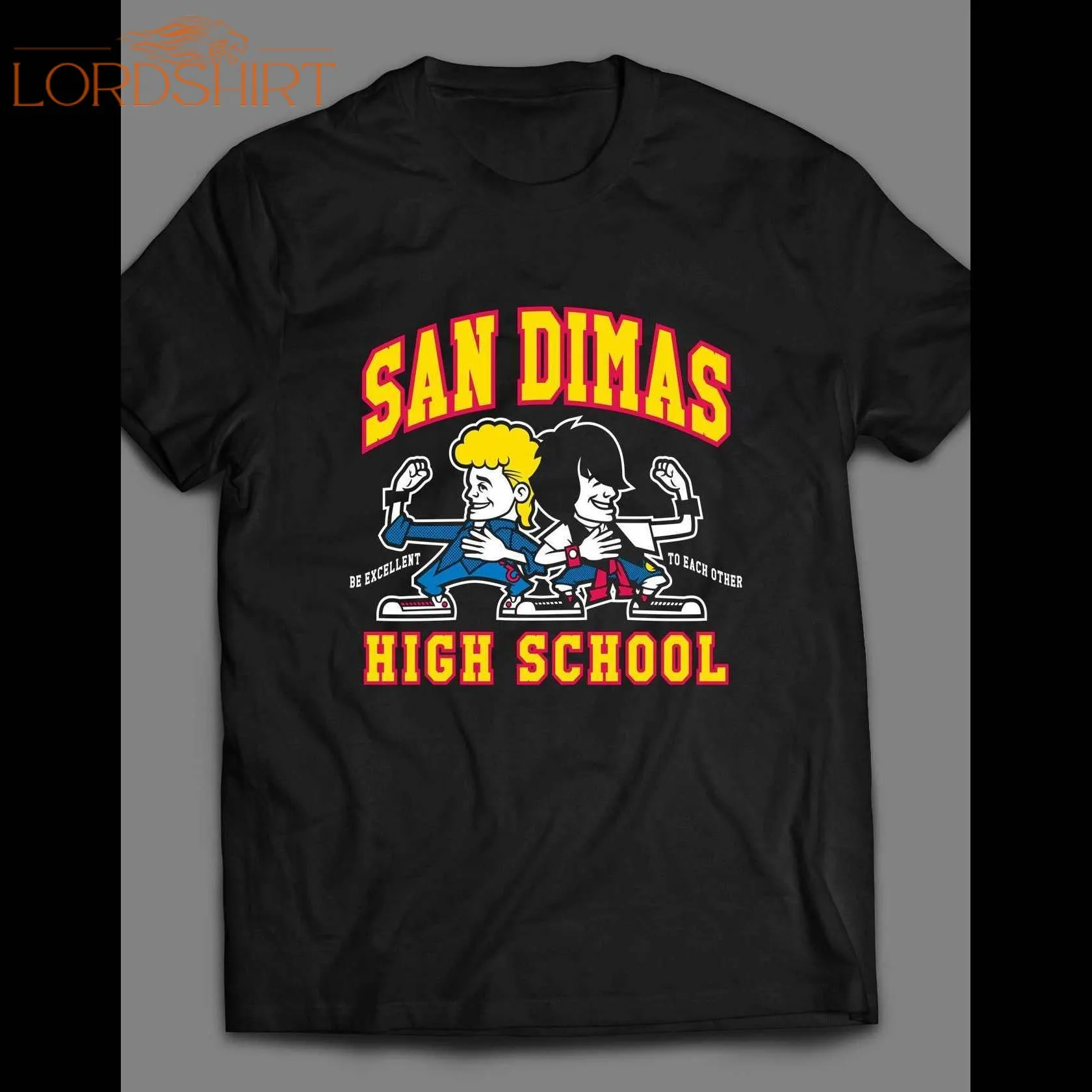 San Dimas High Bill And Ted's Excellent Adventure Movie Shirt