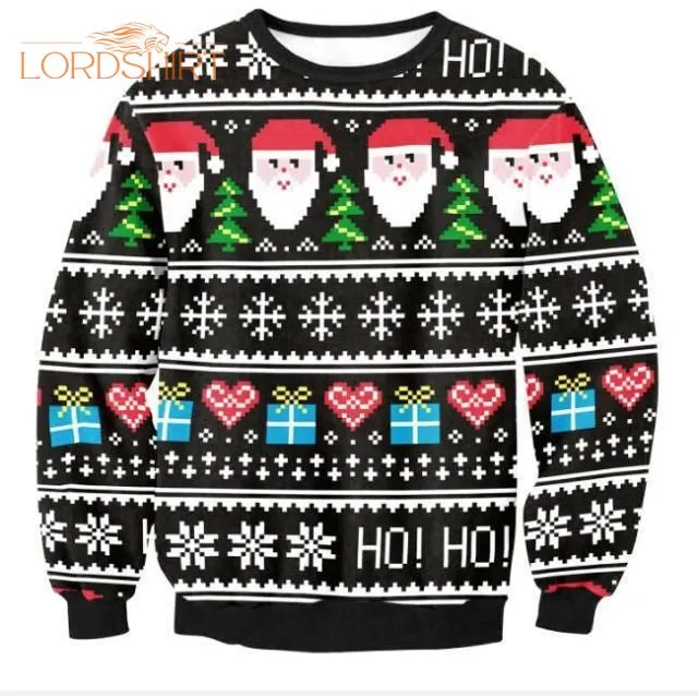 Santa Claus Gift Ugly Christmas Sweater