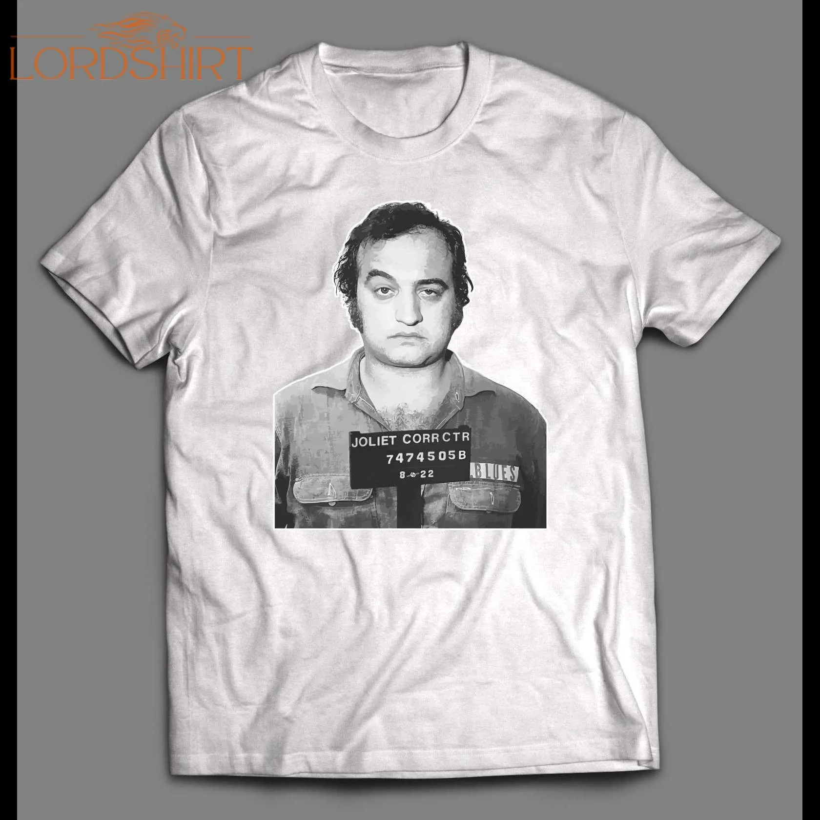 Saturday Night Live John Belushi Mugshot Photo Shirt