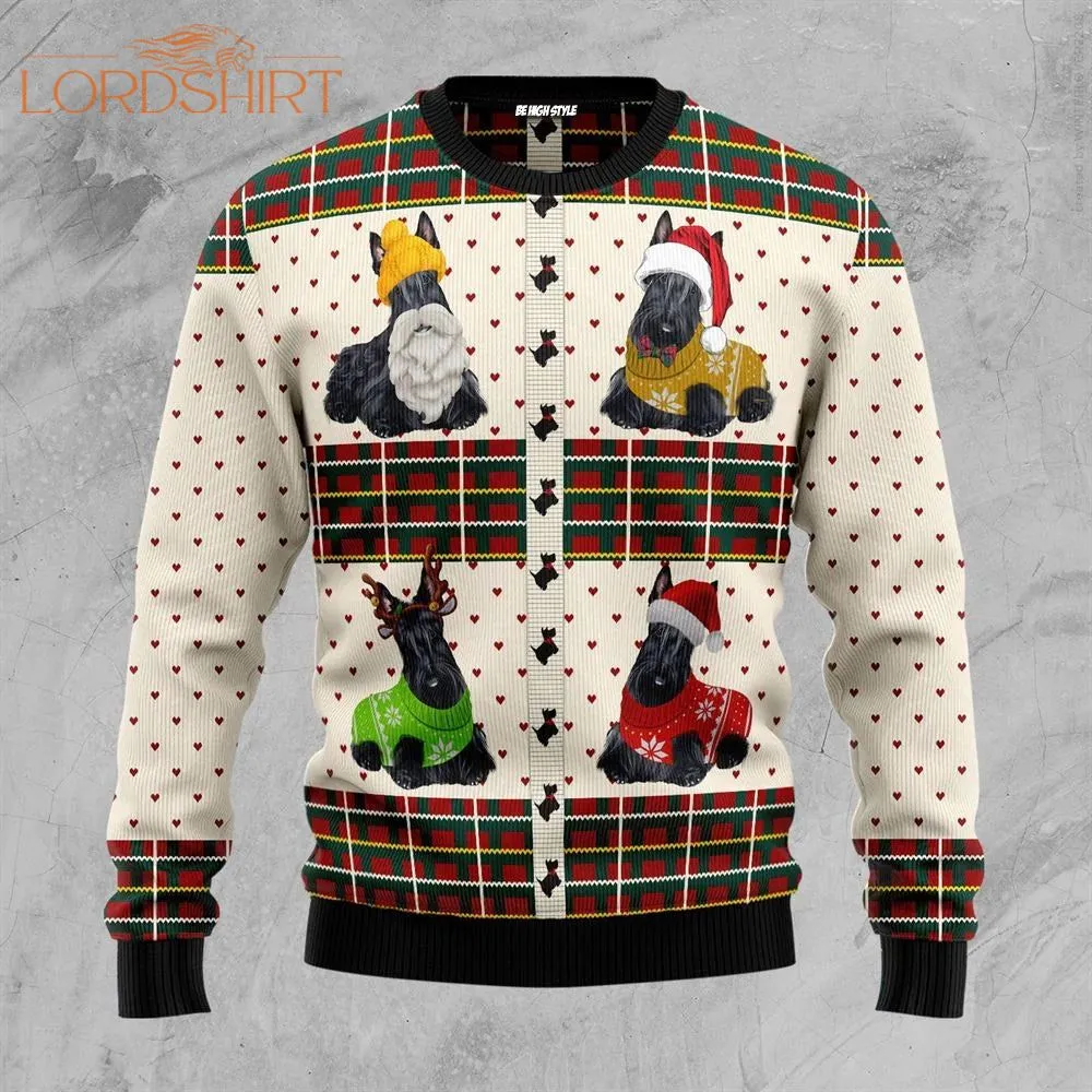 Scottish Terriers Xmas Ugly Christmas Sweater