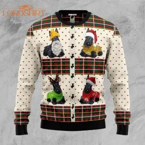 Scottish Terriers Xmas Ugly Christmas Sweater