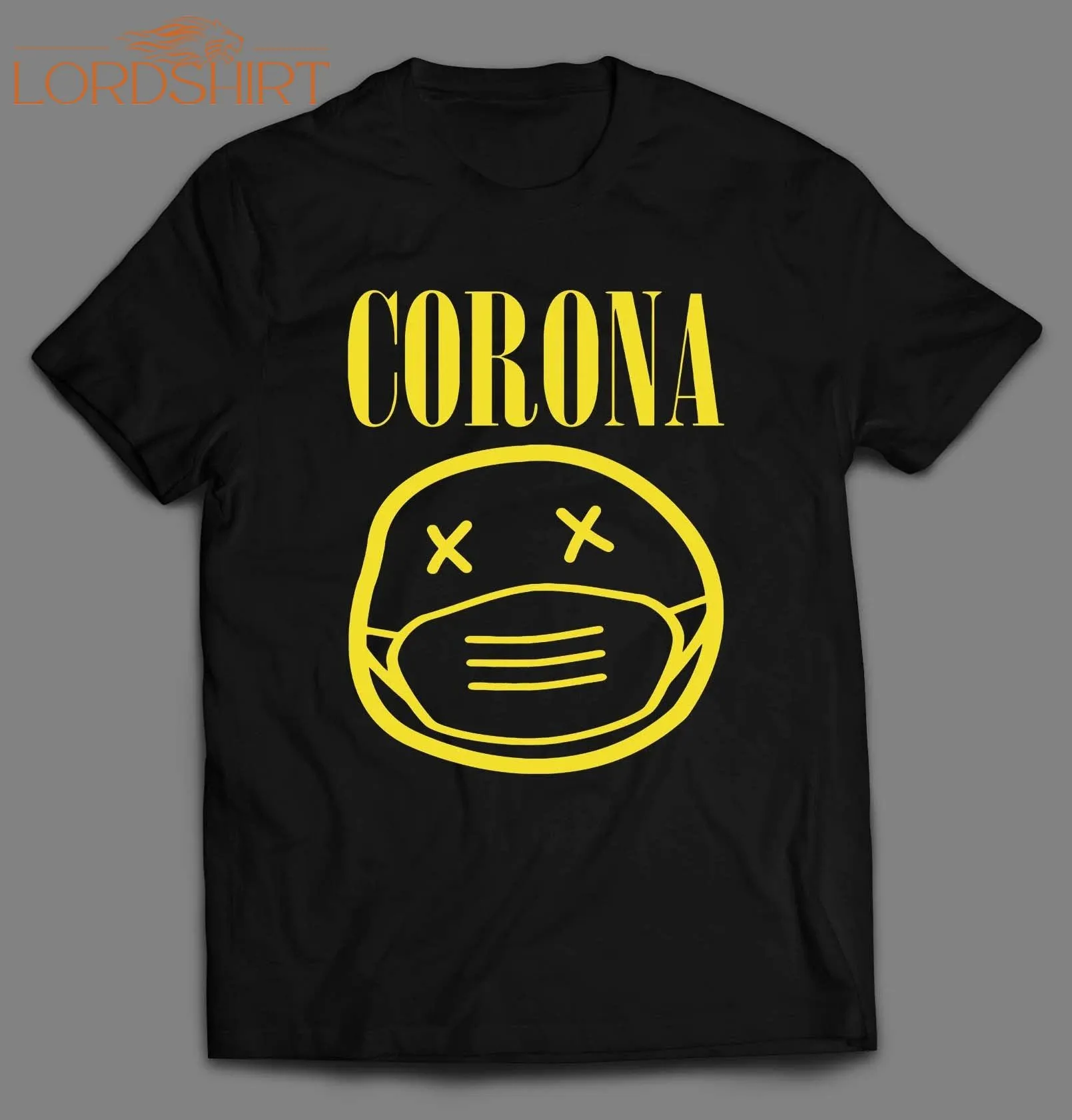 Seattle Grunge Style Corona Panedmic Parody Shirt