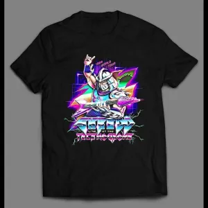 Shredd Live At The Technodrome Cartoon Rock Parody Shirt