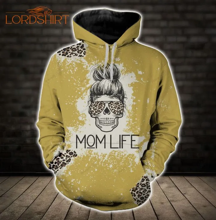 Skull Mom Life 3d All Over Print