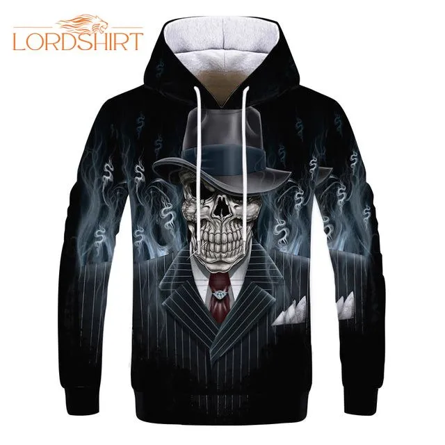 Skull Wear Suit 3d All Over Print