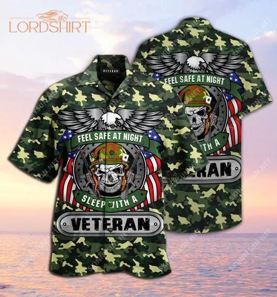 Sleep With A Veteran Hawaiian Shirt