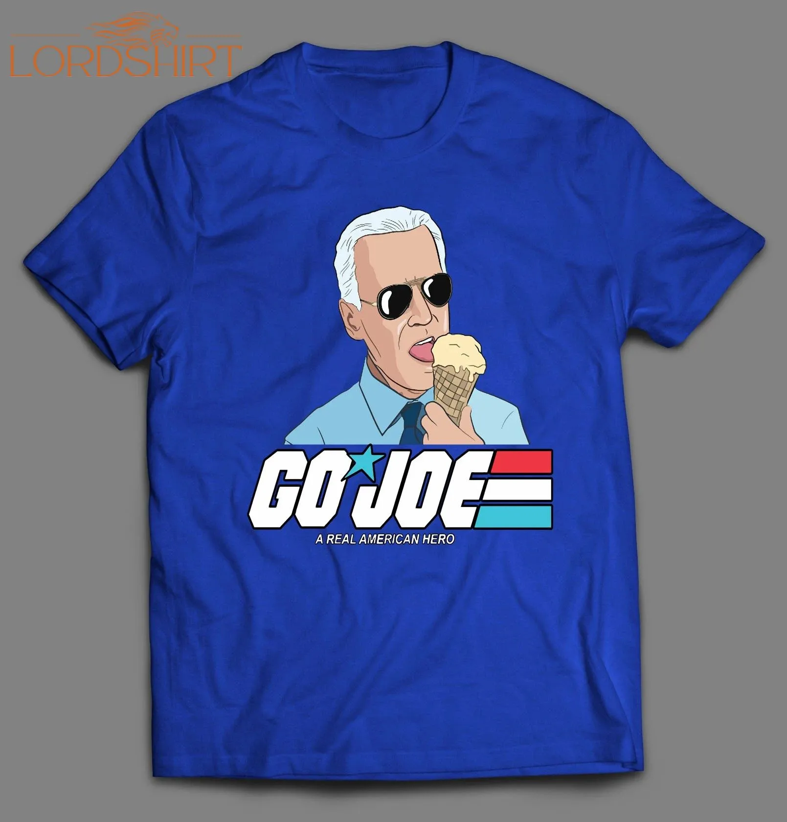 Sleepy Joe Ice Cream Cone Go Joe A Real American Hero Cartoon Parody Shirt