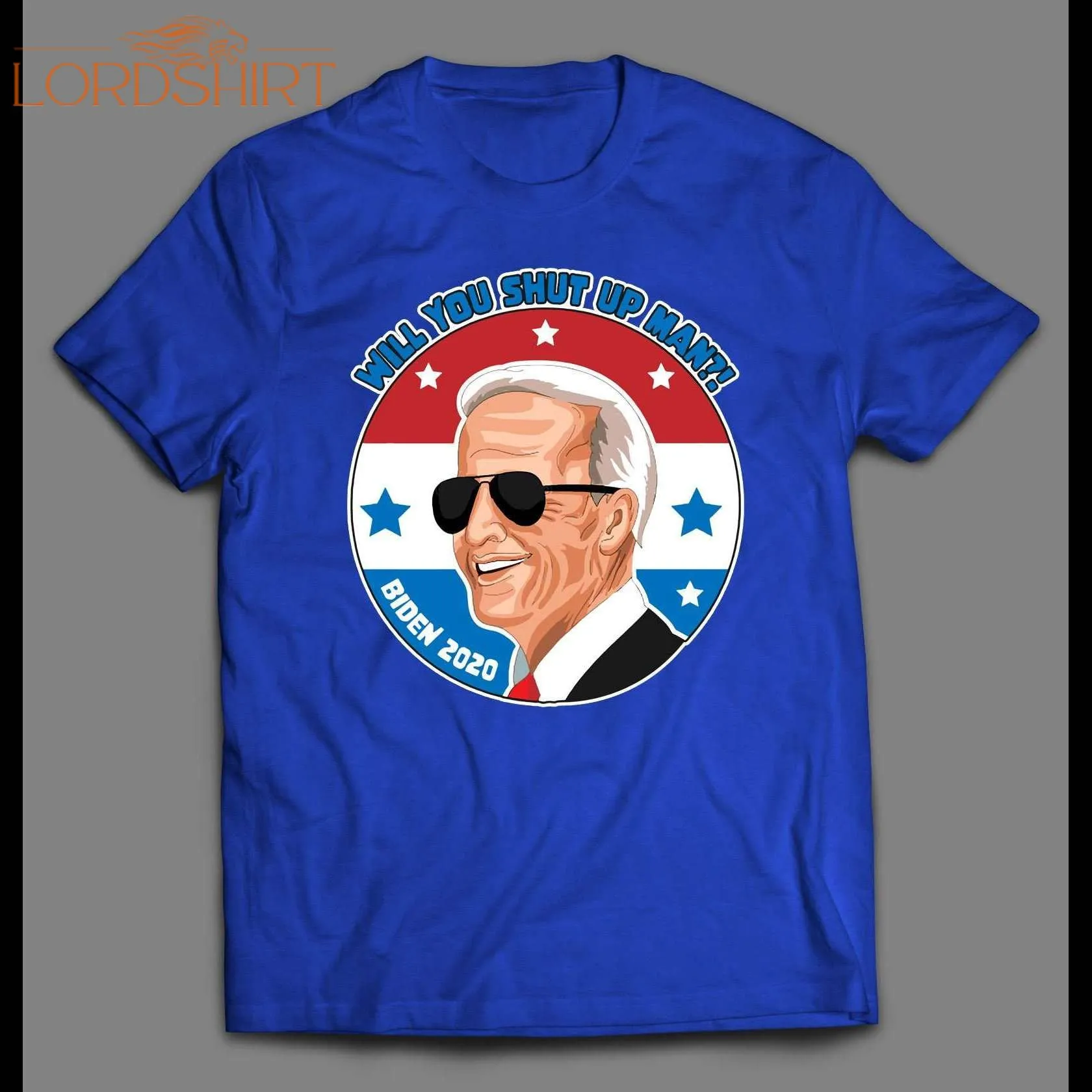 Sleepy Joe Will You Shut Up Man Debate 2020 Button Art Shirt