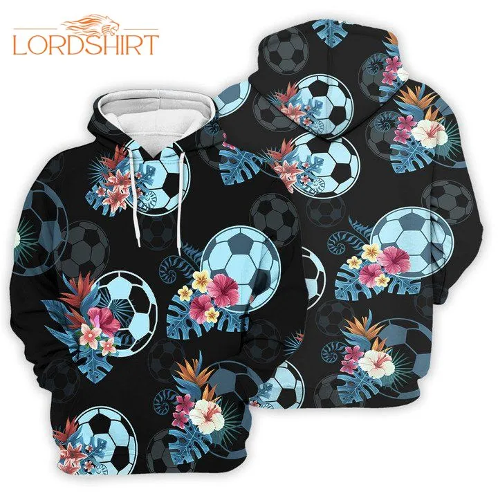 Soccer Tropical Pattern Matching 3d All Over Print