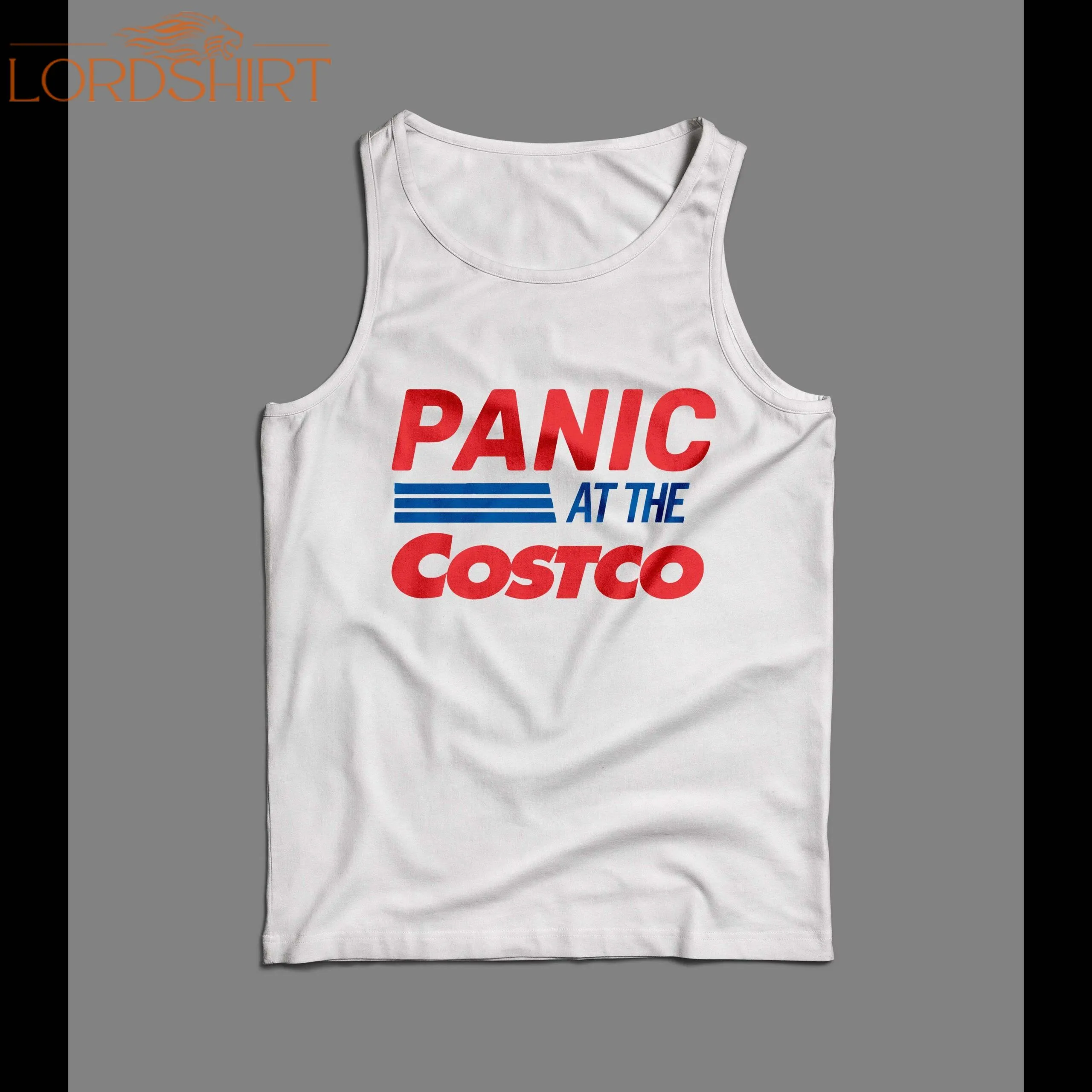 Social Distancing Panic At The Costco Tank Top