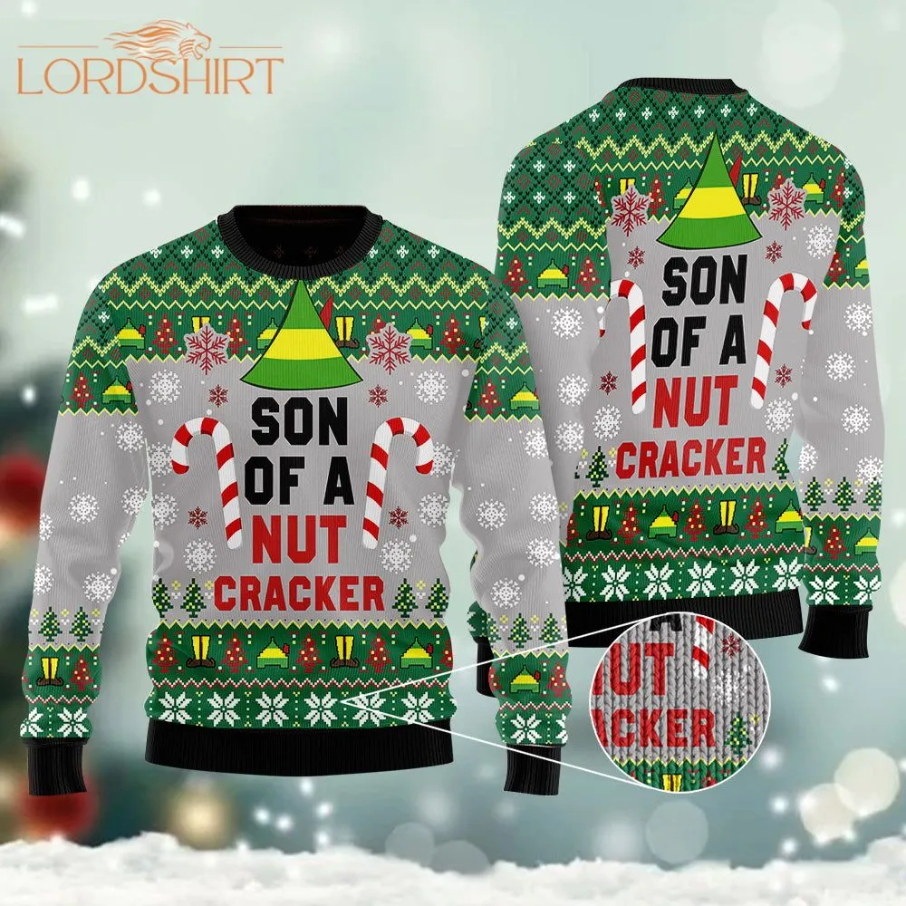 Son Of A Nut Cracker Ugly Christmas Sweater