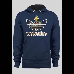 Sports Wear Parody Wolverine Mash Up Custom Art Winter Hoodie