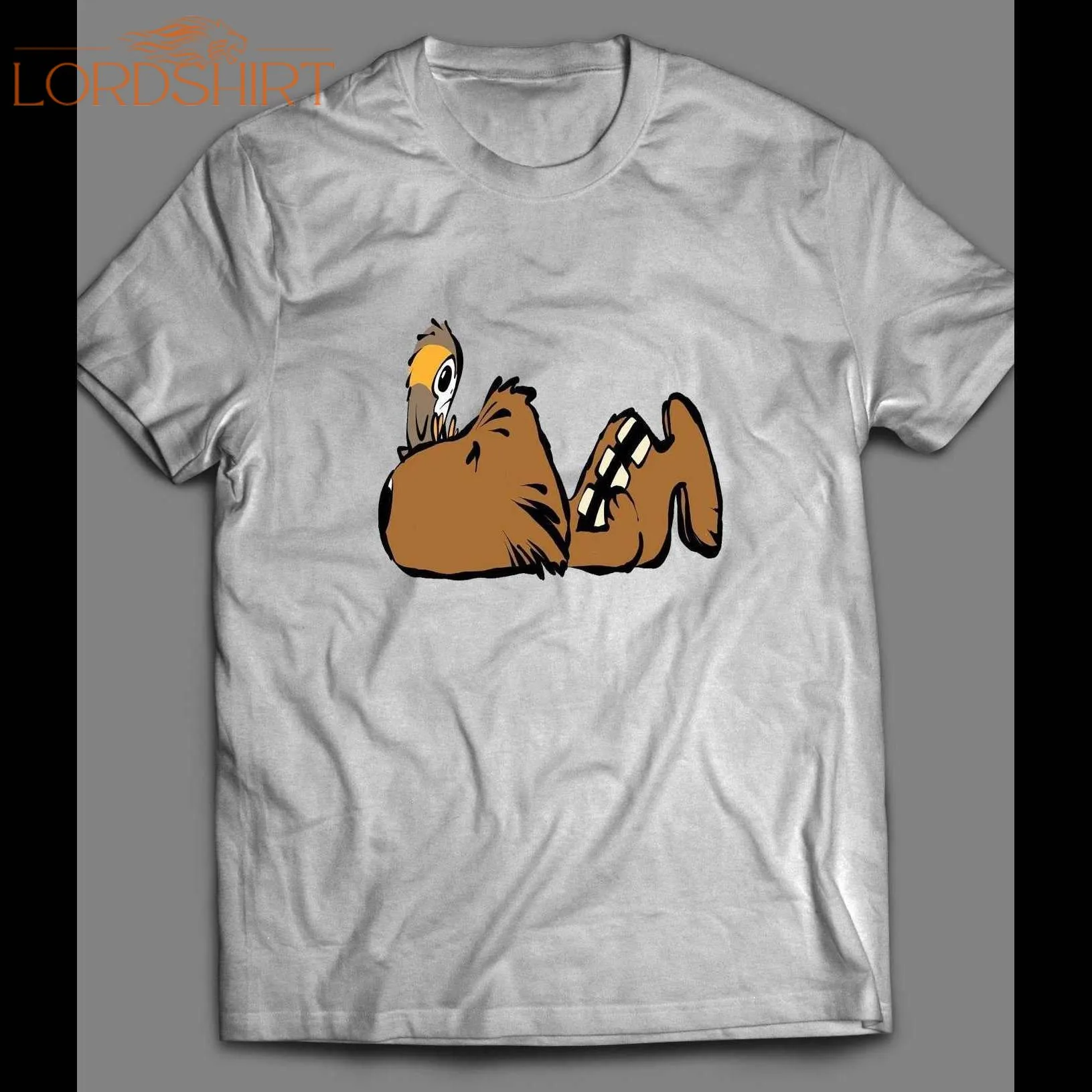 Star Wars Snoopy Parody Wookie And Porg Shirt