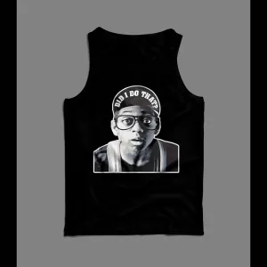 Steve Urkel Spike Lee Mars Jordan Parody Did I Do That Vintage Tv Show Men's Tank Top