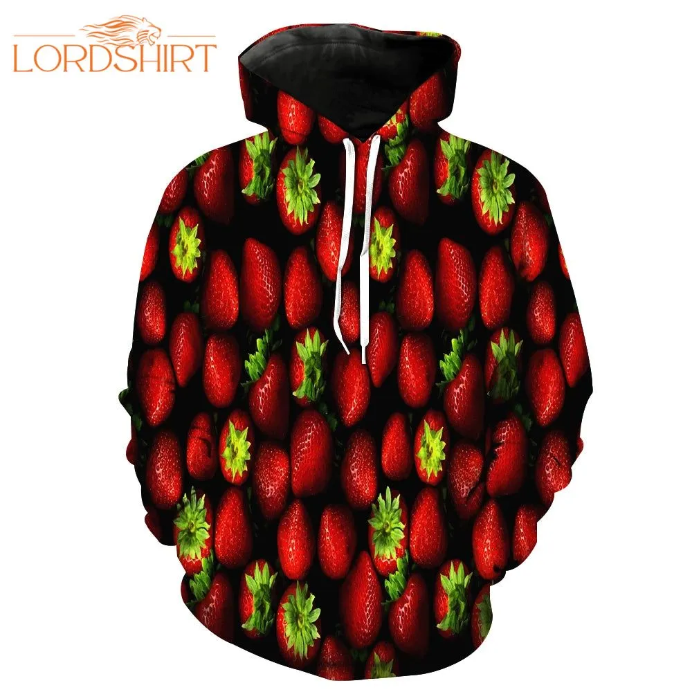 Strawberry Fruits 3d All Over Print