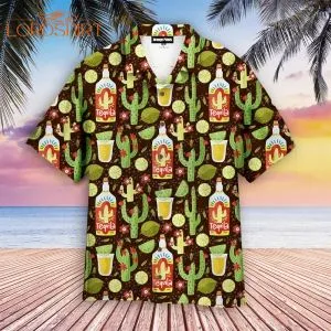 Tequila Drink Mexican Cinco De Mayo Aloha Hawaiian Shirt