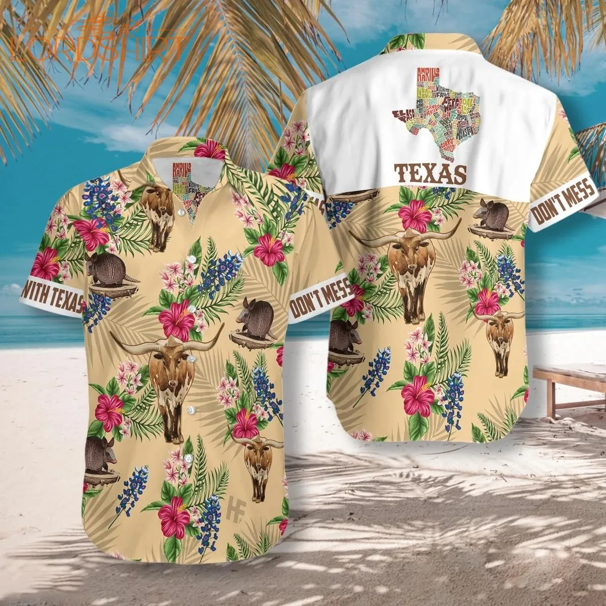 Texas Hawaiian Shirt