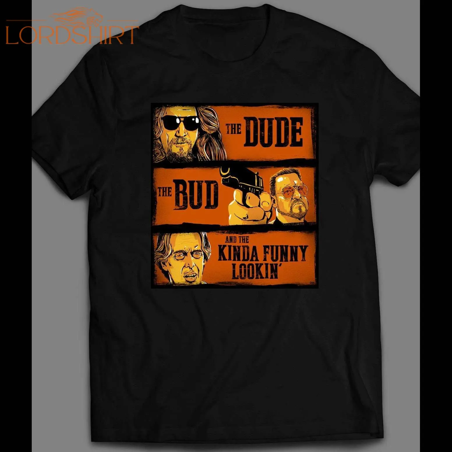 The Big Lebowski Movie Characters Poster Front Print Shirt