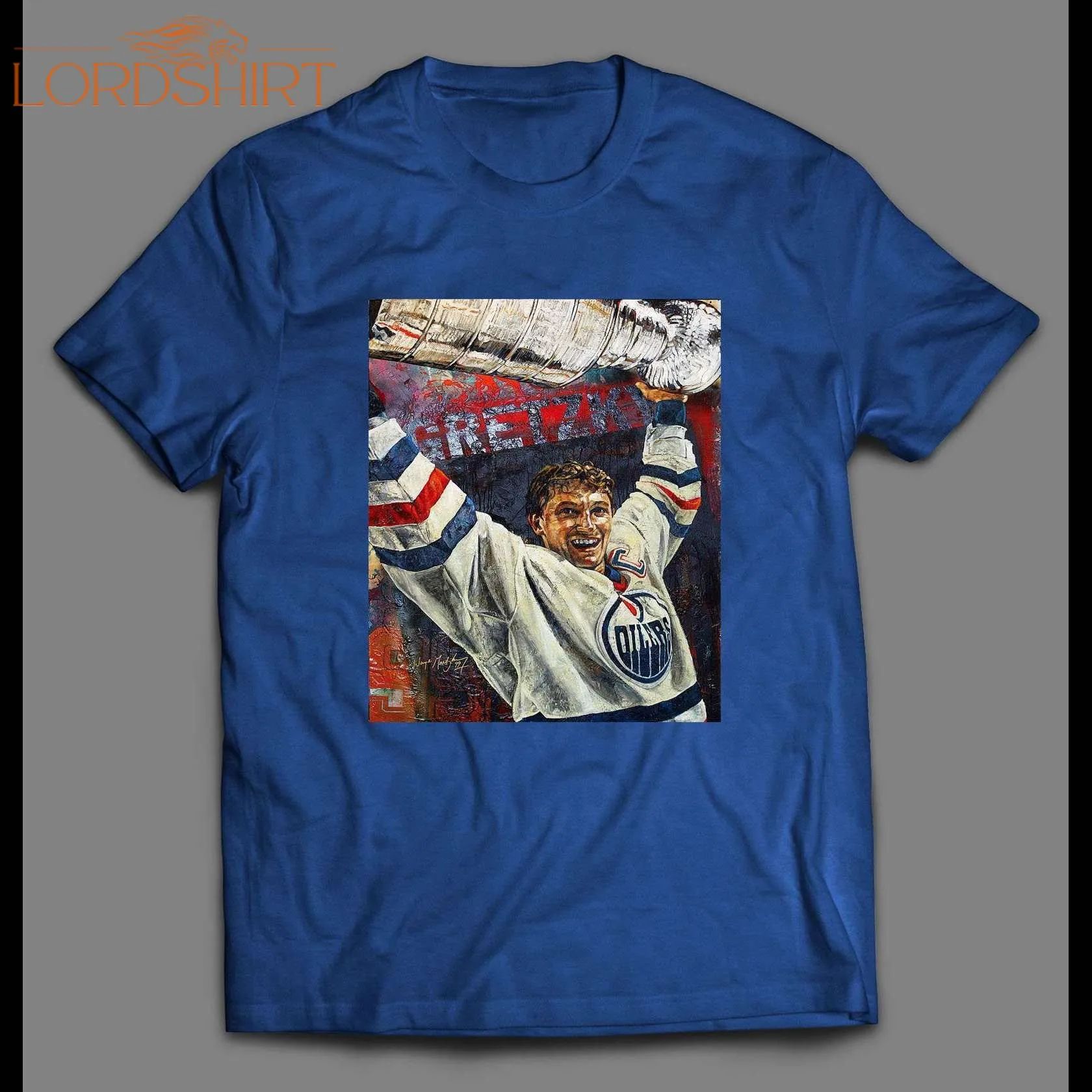 The Champ Wayne Gretzky Hoist The Cup Hockey Shirt