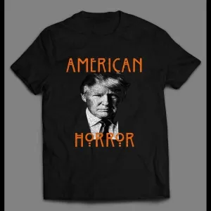 The Donald American Horror Distressed Halloween Shirt