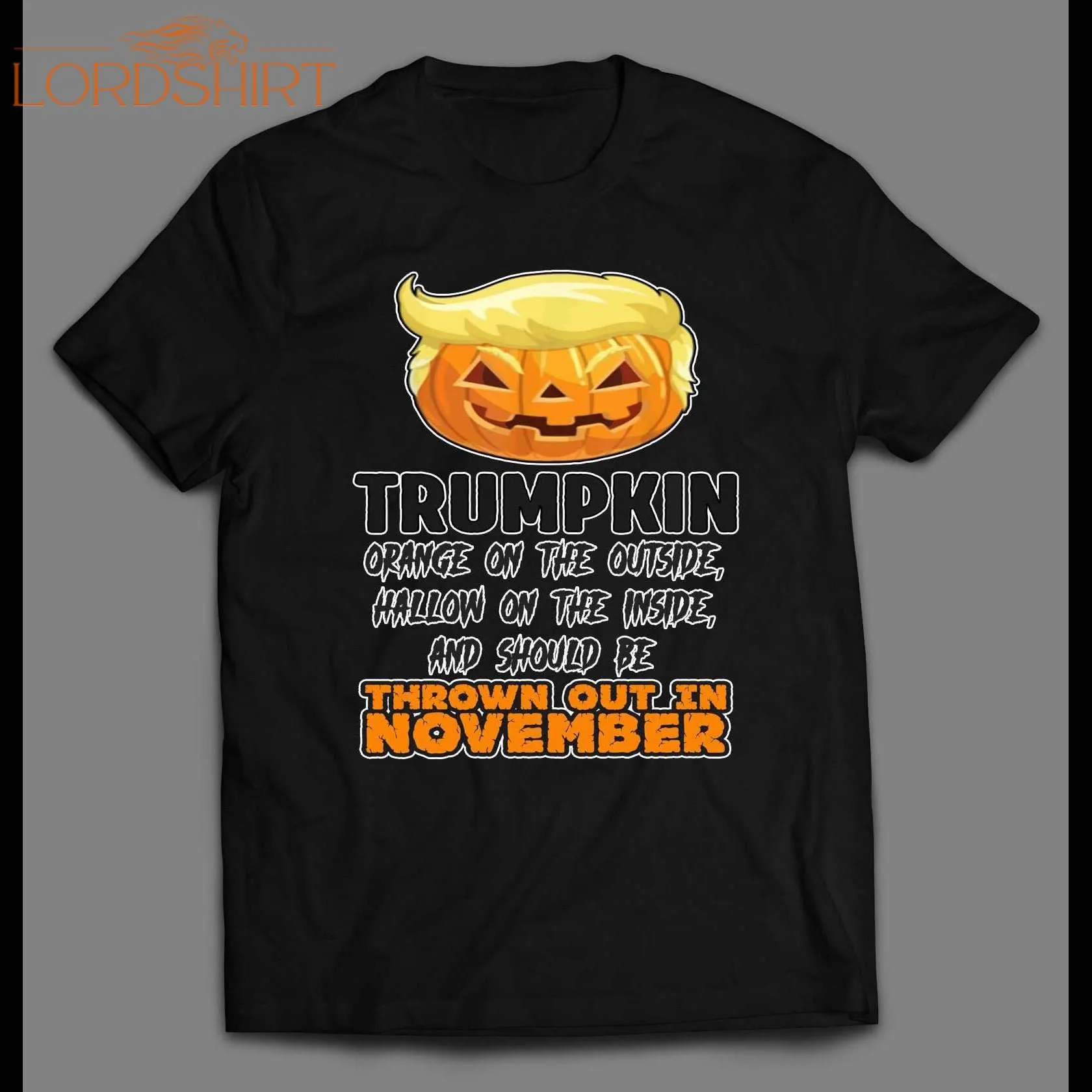 The Donald Trumpkin On The Outside Hallow, Halloween Shirt