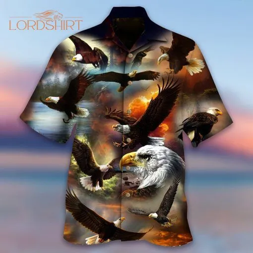 The Eagle Soars Alone Hawaiian Shirt