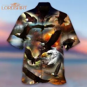 The Eagle Soars Alone Hawaiian Shirt