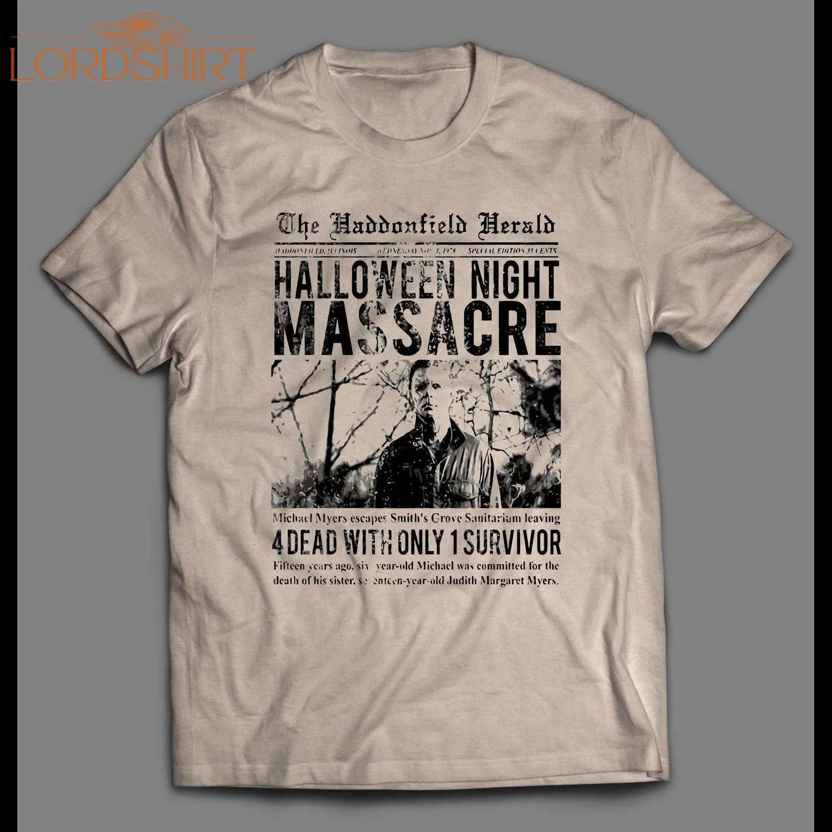 The Halloween Night Massacre Haddenfield Herald Article Shirt