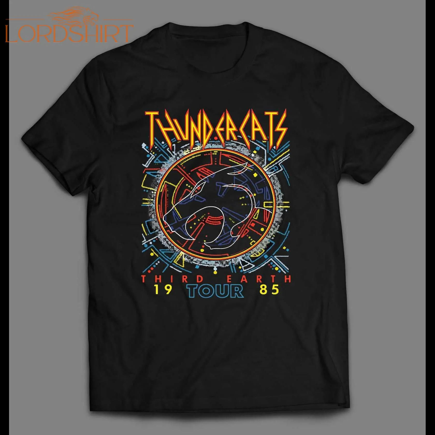 The Thundercat's Third Earth Tour 1985 Concert Style Shirt