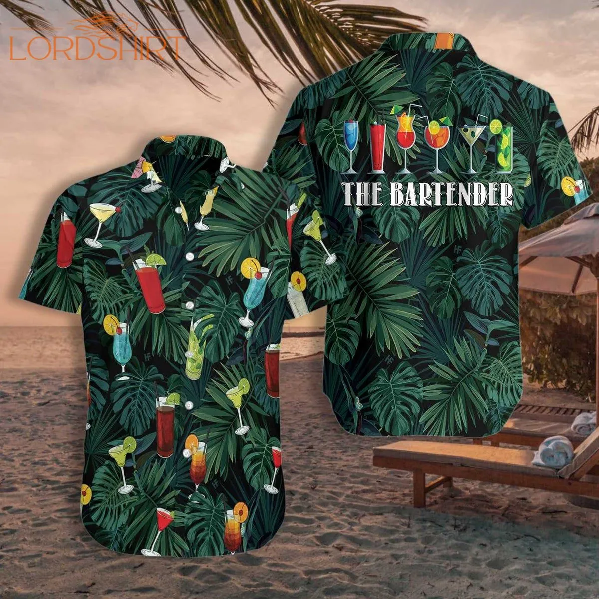 The Tropical Bartender Hawaiian Shirt