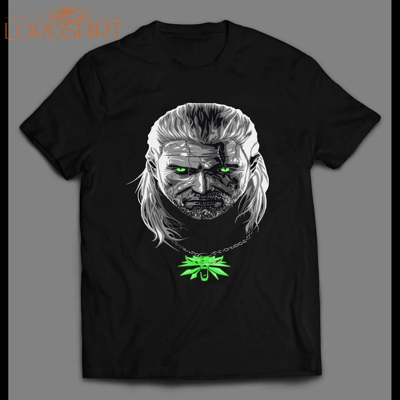 The Witcher Geralt Video Game Character Shirt