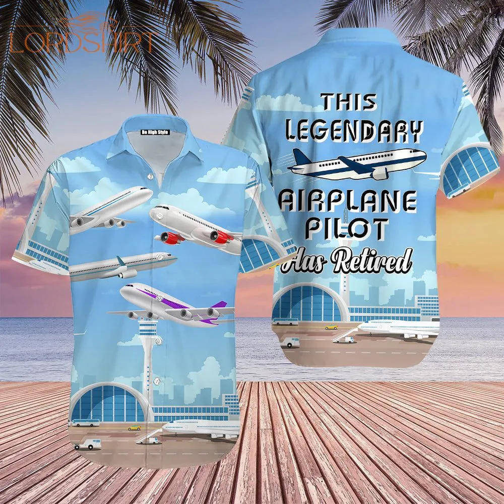 This Legendary Airplane Pilot Has Retired Hawaiian Shirt