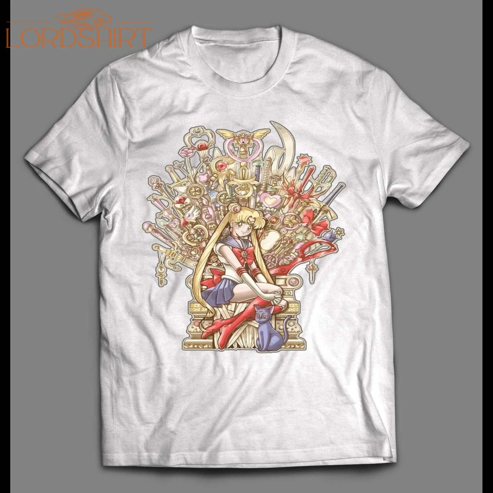 Throne Of Magic Sailor Moon High Quality Anime Shirt