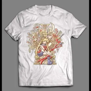 Throne Of Magic Sailor Moon High Quality Anime Shirt