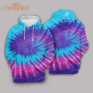 Tie Dyed Pullover 3d All Over Print