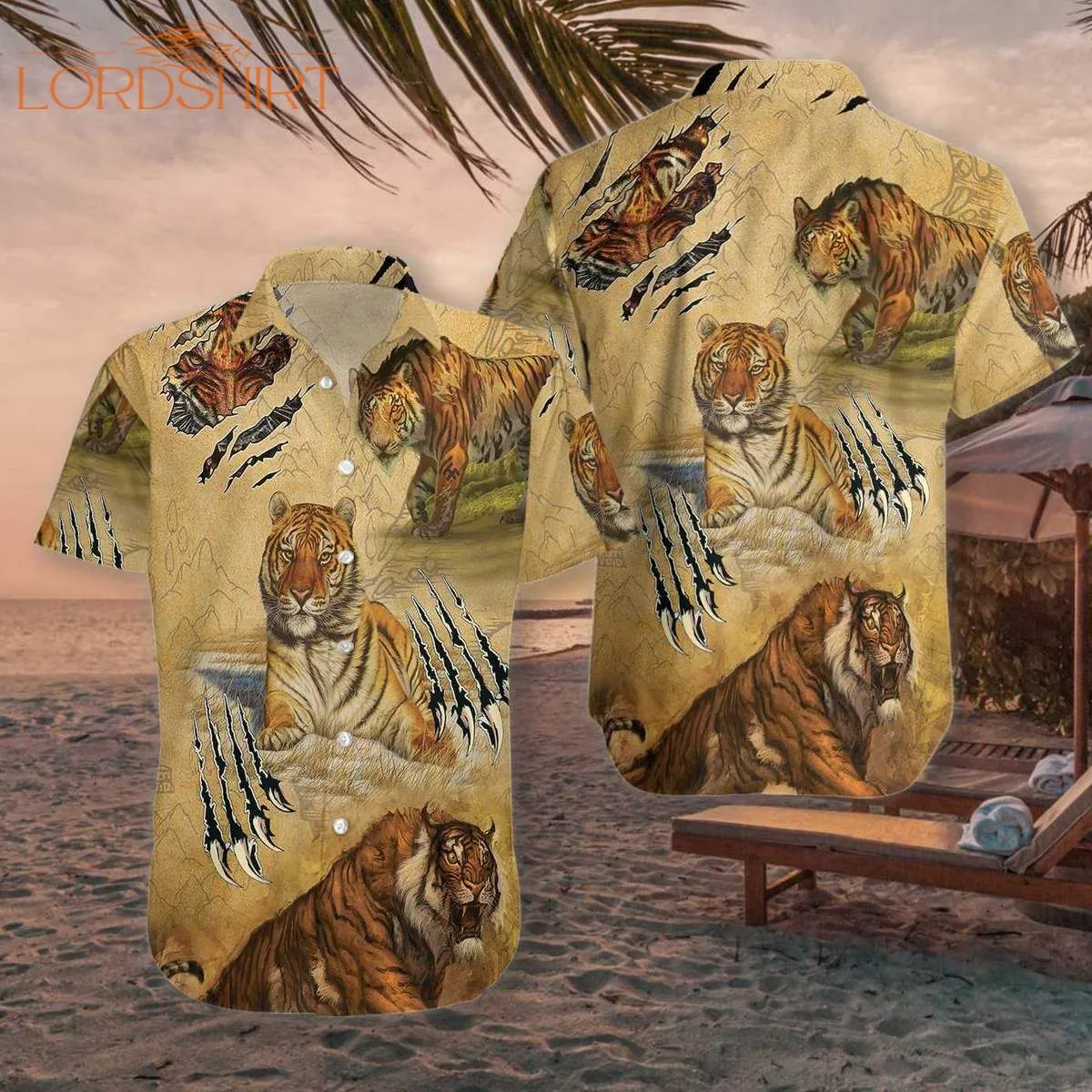 Tiger Claw Hawaiian Shirt