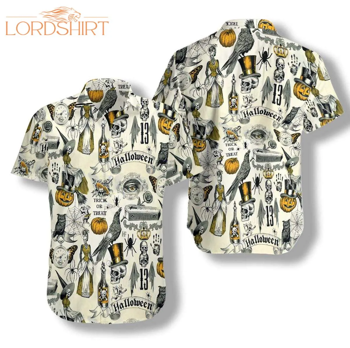 Trickery Halloween Hawaiian Shirt