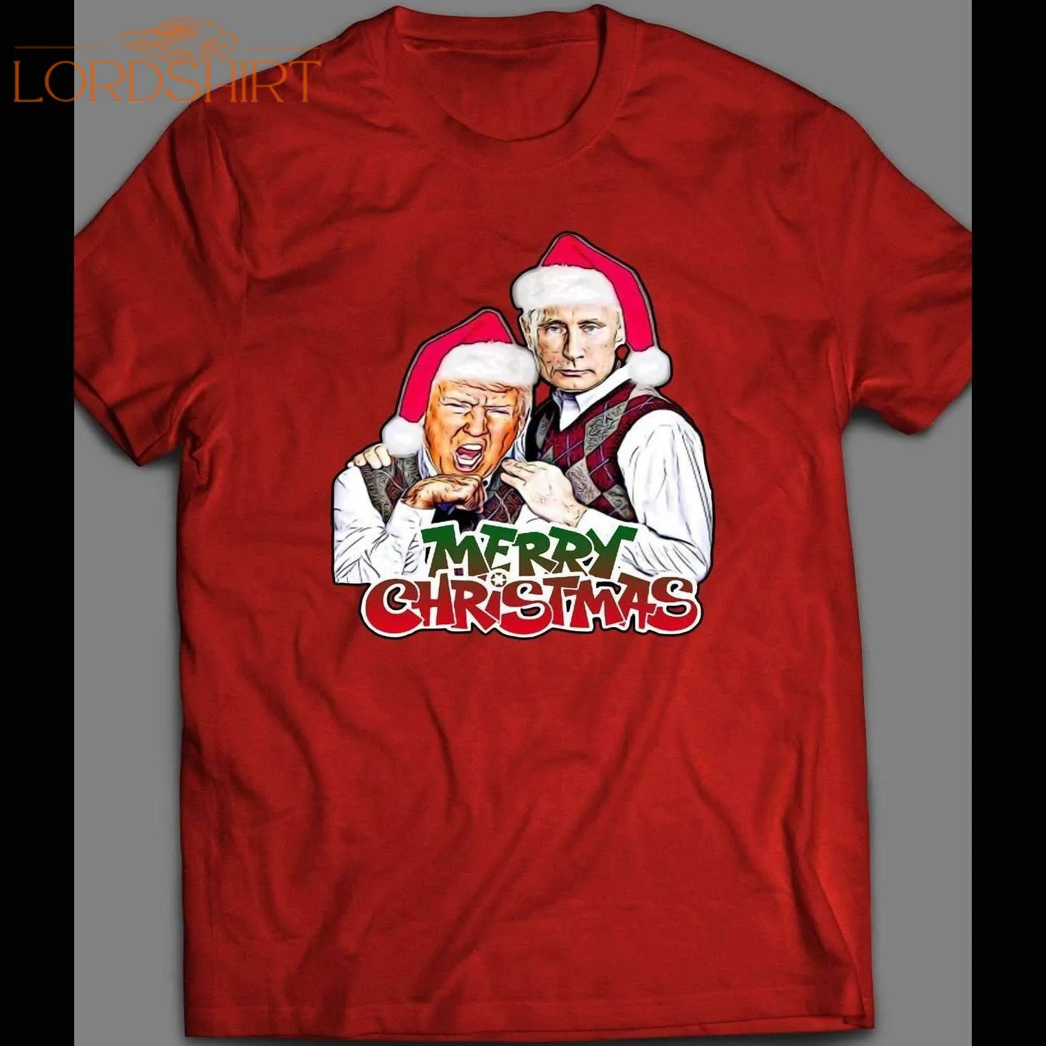 Trump And Putin Merry Christmas Shirt