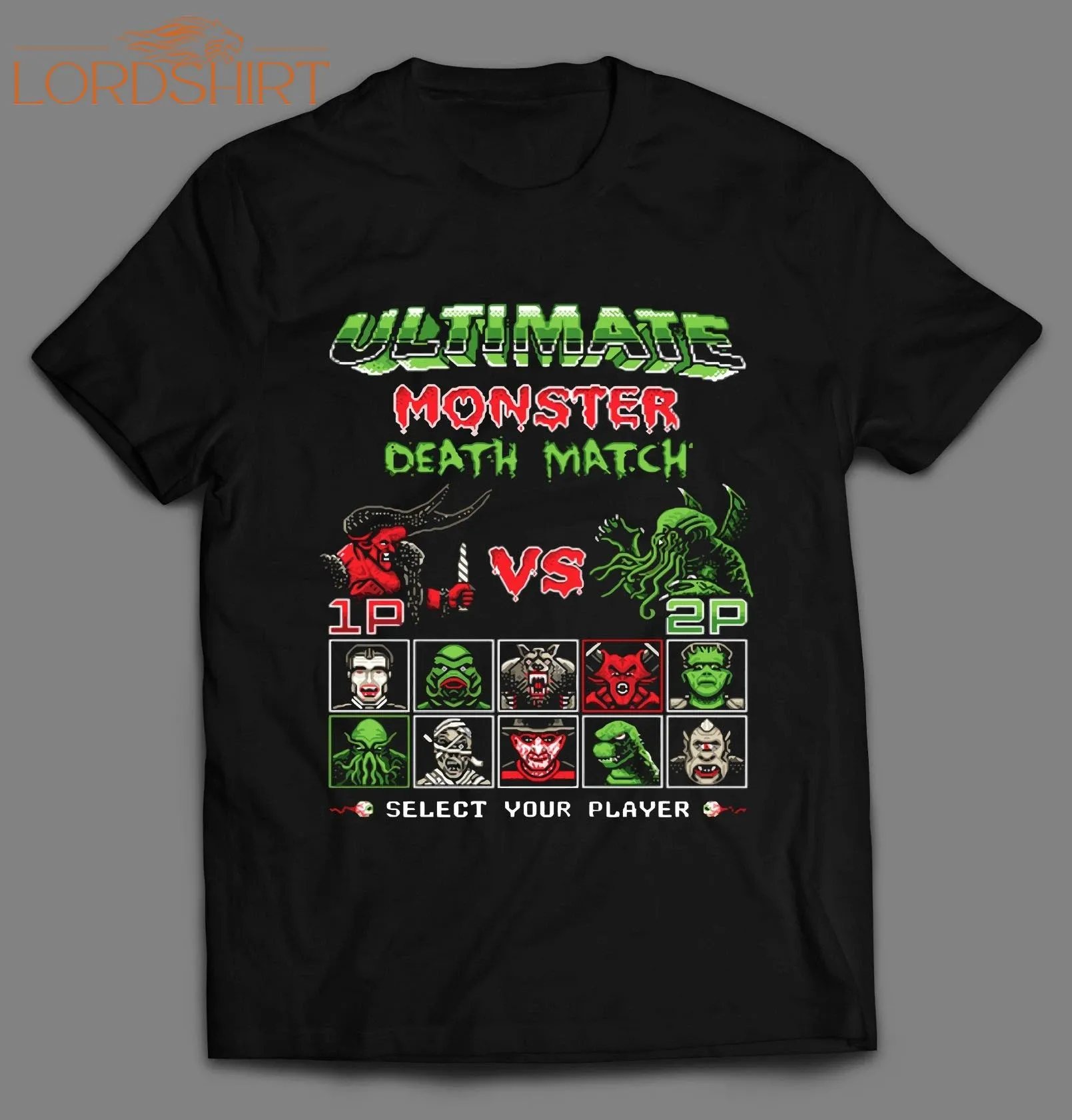 Ultimate Monster Death Match Gamer Shirt