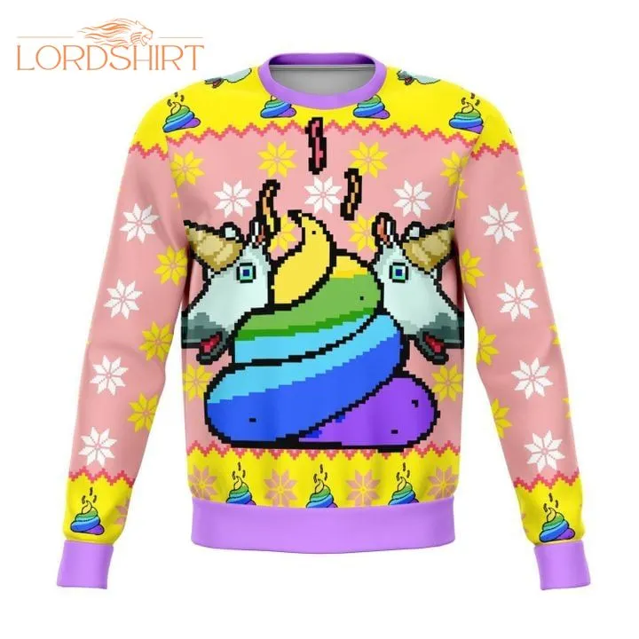 Unicorn Poo Ugly Christmas Sweater