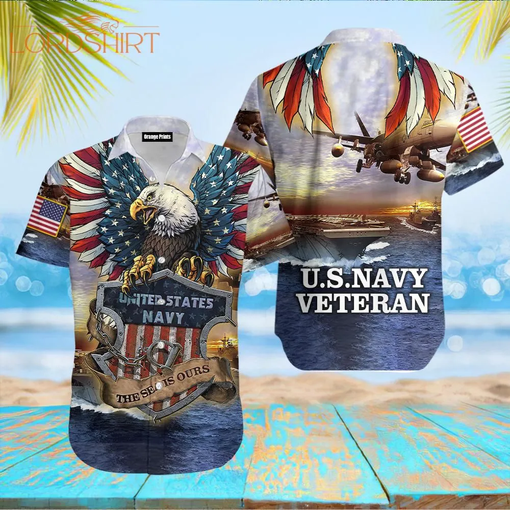 Us Navy Veteran Hawaiian Shirt
