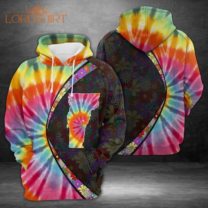 Vermont Tie Dye 3d All Over Print