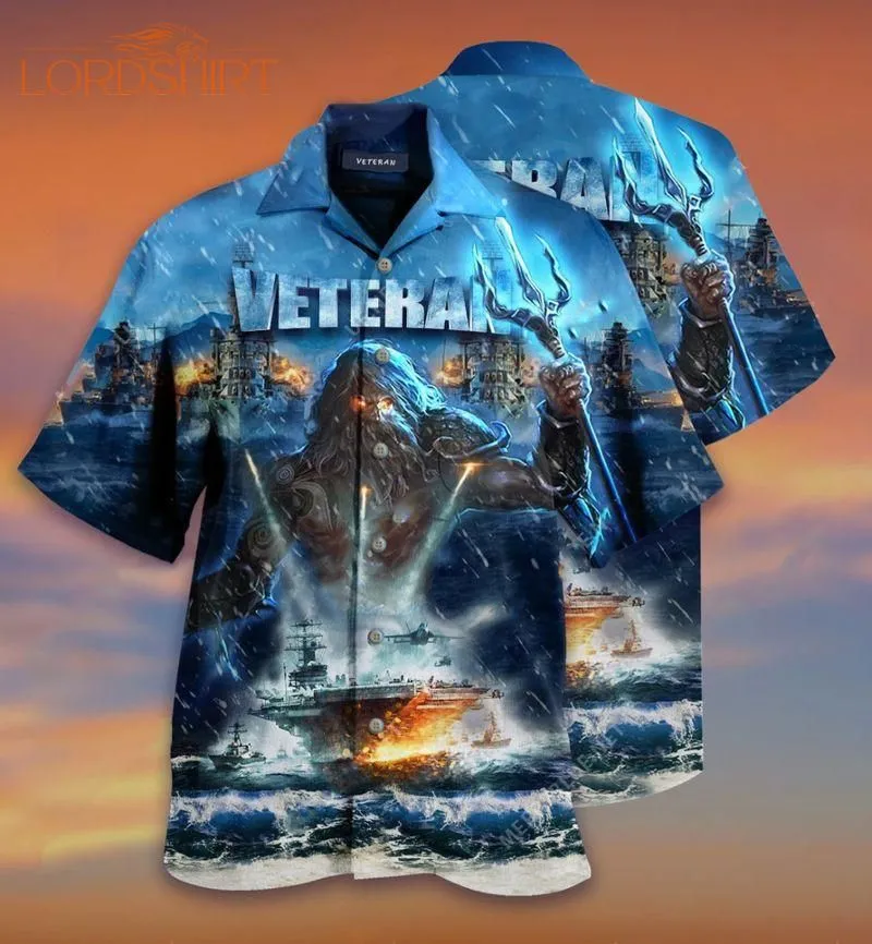 Veteran Day Ocean Hawaiian Shirt